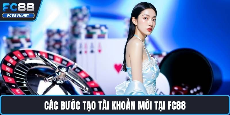 Các bước tạo tài khoản mới tại FC88