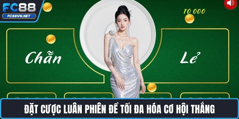 Đặt cược luân phiên để tối đa hóa cơ hội thắng