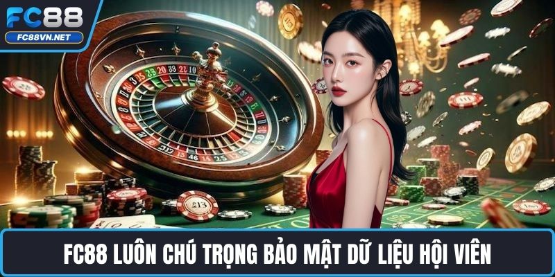 FC88 luôn chú trọng bảo mật dữ liệu hội viên