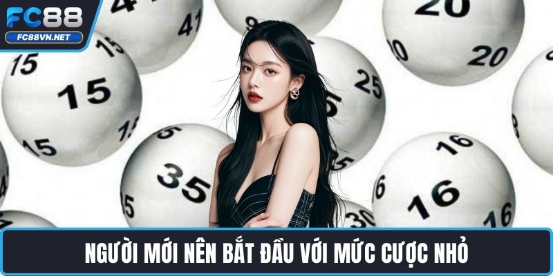 Người mới nên bắt đầu với mức cược nhỏ